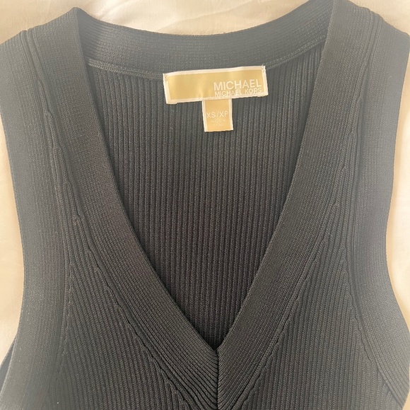 Michael Kors Ribbed Stretch Viscose Maxi Dress Size XS - Picture 4 of 5